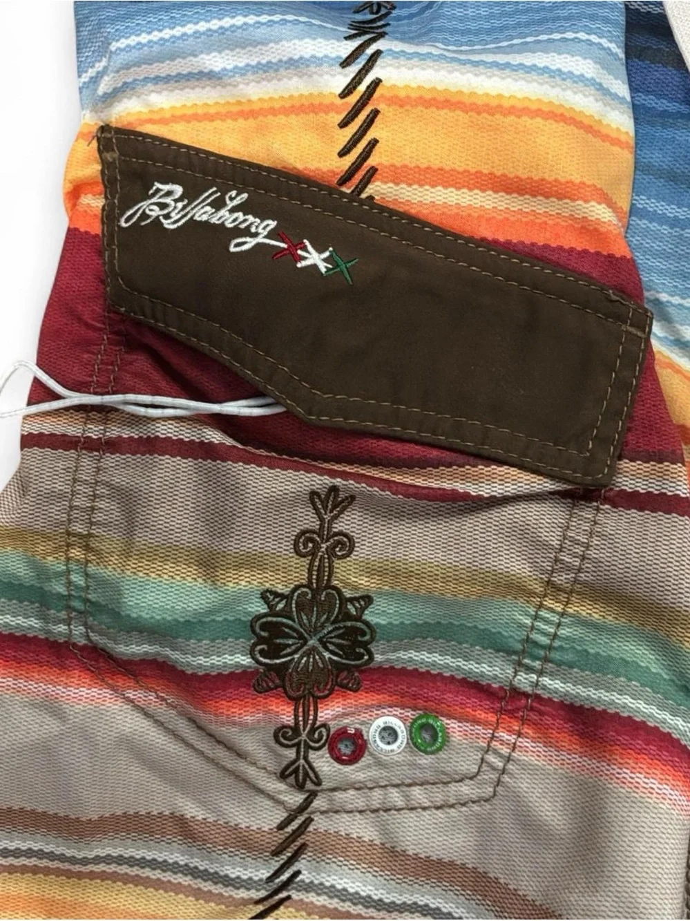 vintage Hecho de Billabong board shorts